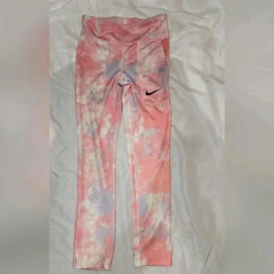 Girls Nike Leggings Size Medium